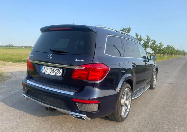 Mercedes-Benz GL cena 129000 przebieg: 167000, rok produkcji 2013 z Jarocin małe 379